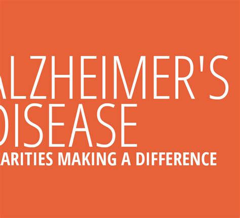 top alzheimer's charities.